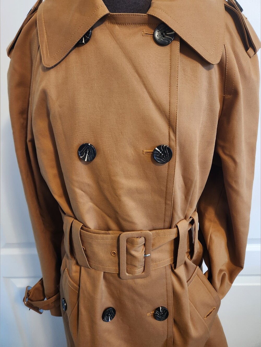 Avec Les Filles Women's Trench Coat Size Small - Picture 4 of 12